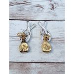 Vintage Sinigaglia Sonia & Co Clip On Earrings Italian Made Stamped 925 1289 VI Silver Photo 2