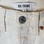 RE/DONE Women's Originals 80s Slim Straight Vintage White Size 25 Photo 2