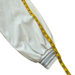 Birch & Stone varsity letterman style jacket gray white medium pockets lined Photo 6