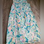 R&K Blue and Pink Patterned Dress Size 8 Photo 6