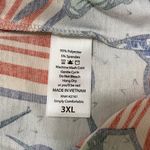 LuLaRoe  Irma Top NWT Tunic Dress Printed Patriotic 4th of July Shirt size 3XL Photo 12