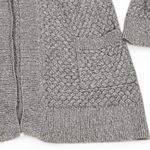 LL BEAN LIGHT BLUE COTTON OPEN FRONT CARDIGAN M Size M Photo 3