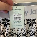 Tommy John second skin pj set in coconut milk/vintage holiday sweater size small Black Photo 9