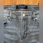 Liverpool Funky  The Crop Straight Washed Black Jeans! Photo 2