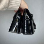 Steve Madden FFANE Black Patent Mary Jane Platform Chunky Block Heel Shoes 9 Photo 2