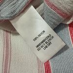 Lulus  Pippi Pink Striped Tie-Front Bell Sleeve Top - Medium Photo 9