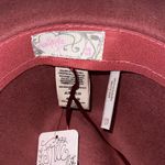 Free People Wythe Leather Band Felt Hat Color Pink/Rose Size OS NWT Photo 4
