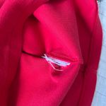 Ralph Lauren Polo RL red v neck classic cotton blend tee shirt women med Photo 3