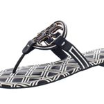 Tory Burch Miller Metal Sandals Navy 8.5 Photo 0