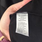 a.n.a  New Approach‎ Black Ruffle Mock Neck Blouse Large Photo 2