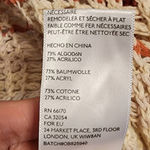 Urban Outfitters UO Sasha Striped Cropped Crochet Sweater Size Small Photo 7