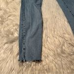 Levi's Levi’s 501 Skinny Jean Light Wash Button Fly Raw Hem 25x30 Photo 3