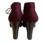 Franco Sarto Leandra Faux Suede High Heel Ankle Boots Photo 5