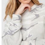 Rails  Taupe Ivory Tan Camouflage Long Sleeve Soft Cozy Sweatshirt S Photo 4
