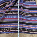 Lorena Rose sleeveless maxi dress Boho lined tie belt colorful women’s size S Blue Photo 11