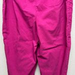 Lane Bryant  Women's Office Workwear Casual Cropped Stretch Pink Pants Size 14 Photo 8