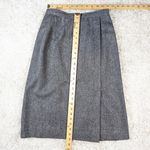 Evan Picone Vintage Two Piece Wool Skirt Suit Gray Vintage Size 8 Modern Size 0 Photo 6