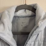 Nike  Women's Gray Blue Platinum Puffer Vest Large Photo 7