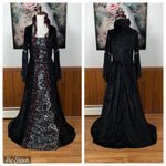None Funky Victorian Gothic Velvet Costume! Photo 1