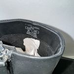 ZARA Black Studded Toe Ankle Boots casual formal style fashion party office Photo 9