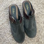 Cole Haan Green suede clogs Photo 7