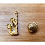 Vintage Statue of Liberty Lady Liberty New York Gold Tone Pin Tie Tack Souvenir Photo 4
