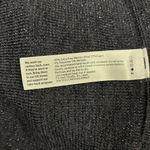 Eileen Fisher Womens Gray Sparkle Knit Blouse Merino Wool Blend Size L Photo 6
