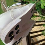 FootJoy White Leather Fringe Brogues Size 10 Photo 9