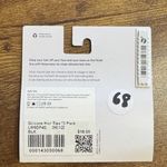 Lululemon  athletica Black Silicone Hair Ties Photo 1