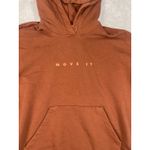 mother move it the whip it hoodie small rust brown no drawstring Photo 1