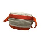 Victoria's Secret Bombshell Summer Coral Orange Pink Beach Canvas Tote Bag Photo 2