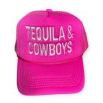 Tequila & Cowboys Trucker Hat Pink Photo 0