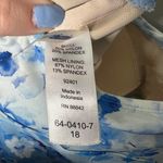 Swimsuits for all blue plus size tankini bathing suit swim skirt set size 18 Photo 4