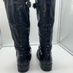 Marc Fisher  Women's Black Misty Leather Knee High Riding Boots Photo 2