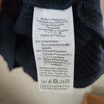 J.Crew  Top Long Sleeve Ribbed V-Neck Navy Blue Buttons Casual Neutral Lounge Photo 6