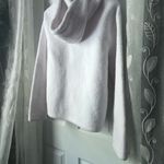 FILA Women’s Teddy Sherpa Hoodie White Long Sleeve sweatshirt pullover Sz small Photo 5