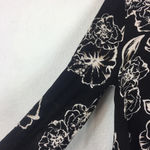 Free People Swing Out Of It Floral Black White Tunic Mini Dress Small Photo 9