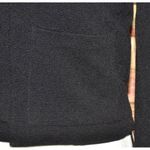 Mango Suit Black Open Front Crop Jacket Size XS Pockets Ribbed Career Casual Photo 4