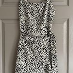 Black And White Tie Front Dress Photo 0