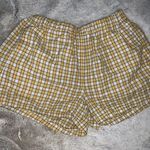 Brandy Melville Plaid Logan Shorts Photo 0