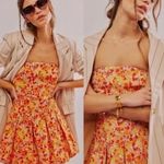 Free People Made Me Smile Floral Mini Dress Photo 2