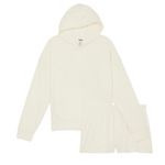 PINK - Victoria's Secret PINK Victoria’s Secret polar fleece short pajama set - large Photo 9