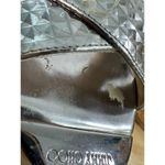 Jimmy Choo Panna CBL Steel Cubed Mirror Leather Platform Sandals IT 40.5 US 10.5 Photo 6