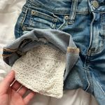 American Eagle Crochet Pocket Denim Shorts Photo 2