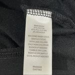 Make + Model  black cropped lounge top light sweatshirt super soft size medium Photo 3