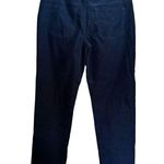 Coldwater Creek Corduroy Jeans Womens 14 Black Stretch Pull On Pants Bottoms Photo 2