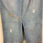 Tommy Hilfiger Tommy Jeans Vtg Light Jean Skirts Raw Edge Sz 9 Medium Photo 6