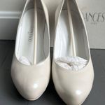 Francesco Italy pearl shimmer white pump Size 8.5 Photo 1