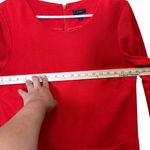 J.Crew Vibrant Orange 3/4 Sleeve Dress,Size 8,97%Wool,3%Spandex Photo 5