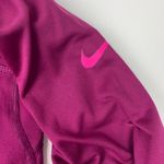 Nike  Pro Berry Color Cowl Neck Athletic Top Size S Photo 3